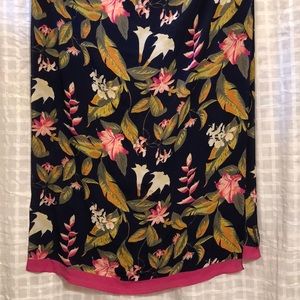 Tommy Bahama silk scarf with beading